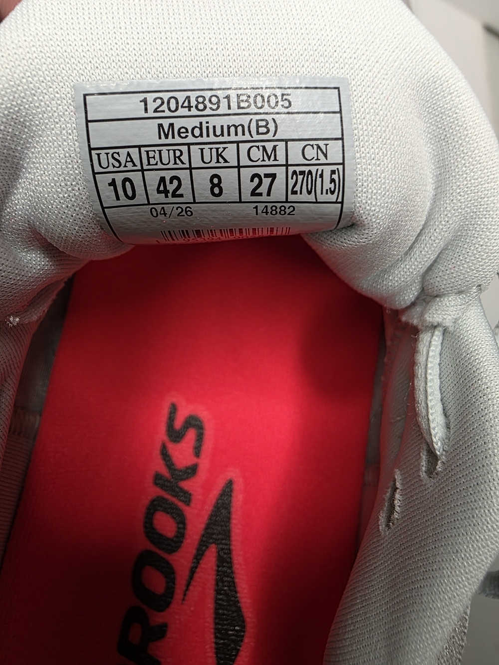 Brooks Revel 9 Women’s Size 10 Shoes Sneakers Running Walking 1204891B005 NEW - Picture 5 of 7